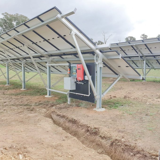 AS Steel-Aluminum Solar Ground Mounting System